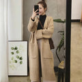 Damen Langstrickjacke