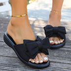 Damen Sandalen mit elegantem Schleifen-Design R&B