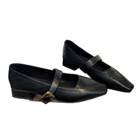 Damen elegante Ballerinas mit modischem Riemen und geschmackvoller Schnalle R&B