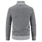 Herren lässige Steppjacke mit Strickärmeln R&B