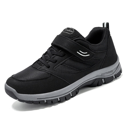 Damen Sportliche und atmungsaktive Sneakers mit Klettverschluss R&B