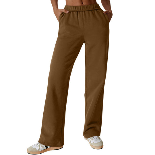 Damen Freizeithose mit bequemer Passform und seitlichen Taschen R&B