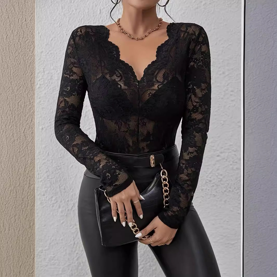 Damen Spitzen-Oberteil R&B
