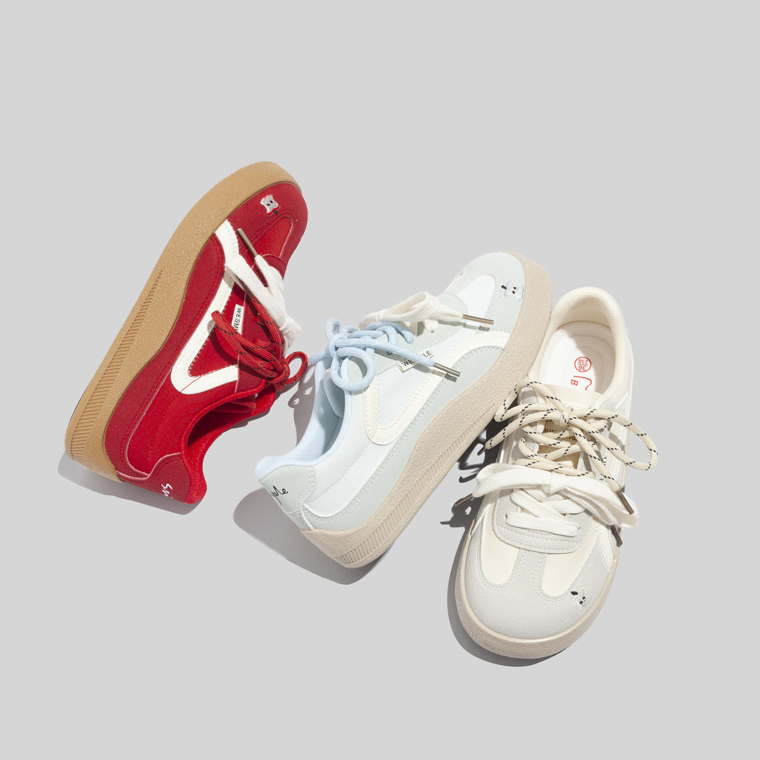 Damen Sportliche Sneakers mit innovativer Schnürtechnologie und rutschfester Sohle R&B