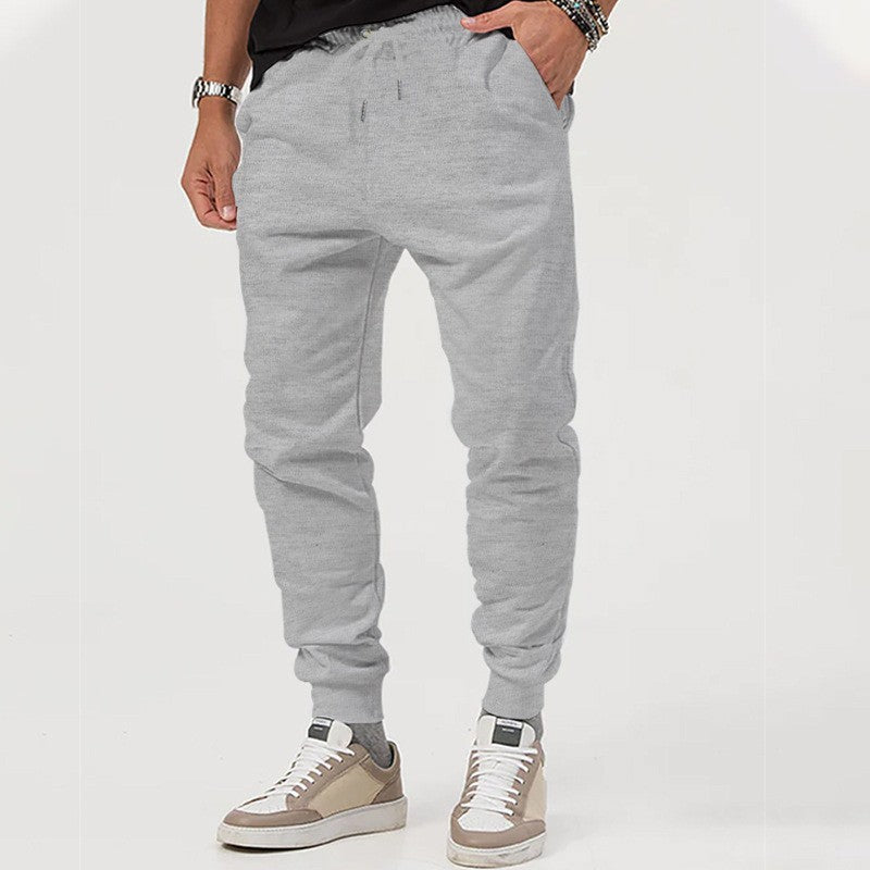Herren bequeme Sweatpants mit elastischem Bund und seitlichen Eingrifftaschen R&B
