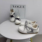 Damen Sneakers im sportlichen Retro-Design mit atmungsaktiver Oberfläche und rutschfester Sohle R&B