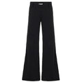 Damen elegante Schlaghose mit vertikalen Streifen R&B