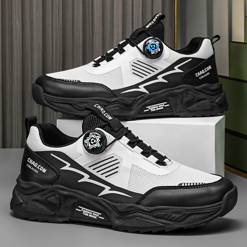 Damen Sportliche Sneaker mit innovativem Schnürsystem und robustem Profil R&B
