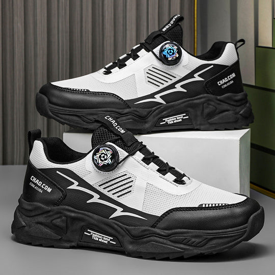 Damen Sportliche Sneaker mit innovativem Schnürsystem und robustem Profil R&B