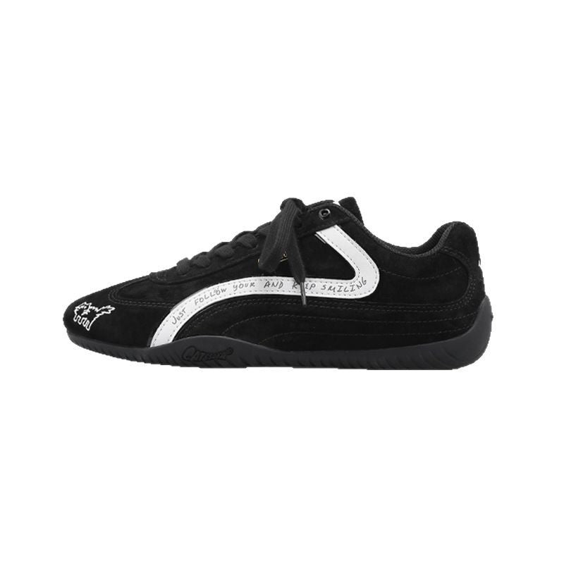 Damen Sportliche Sneaker mit robustem Wildleder und dämpfender Sohle R&B