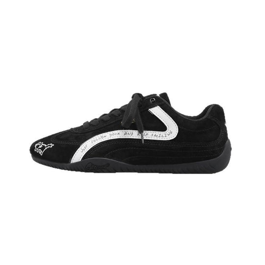 Damen Sportliche Sneaker mit robustem Wildleder und dämpfender Sohle R&B