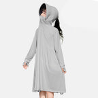Damen atmungsaktive UV-Schutzjacke mit hohem Kragen R&B