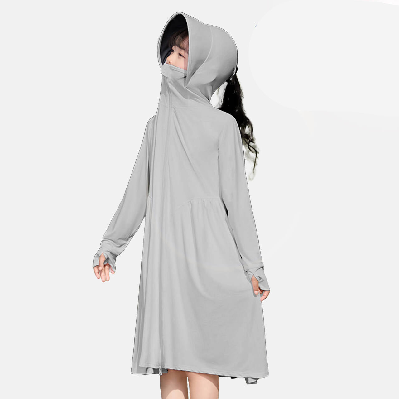 Damen atmungsaktive UV-Schutzjacke mit hohem Kragen R&B