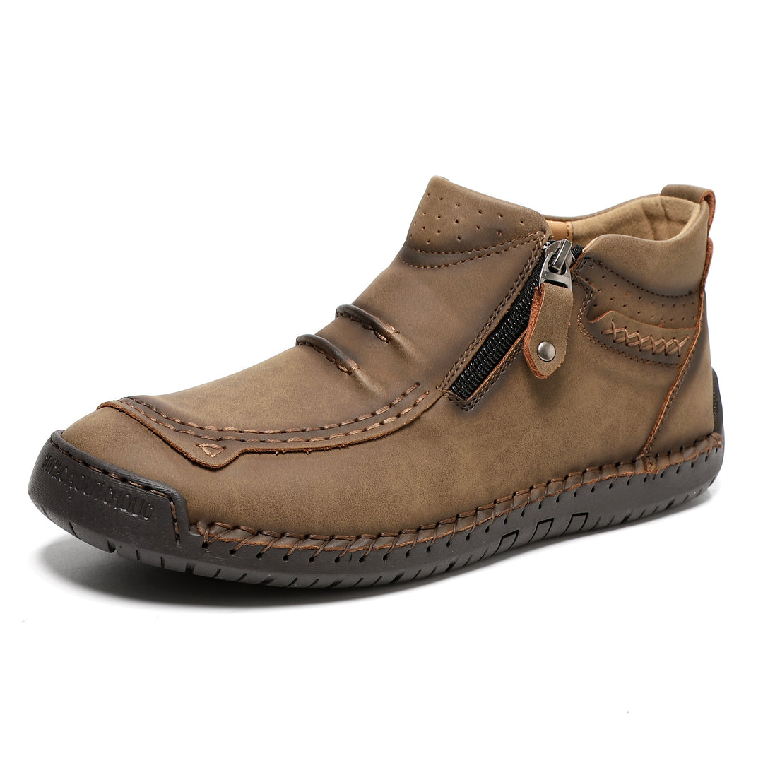 Herren modische Stiefel mit praktischem Reißverschluss R&B