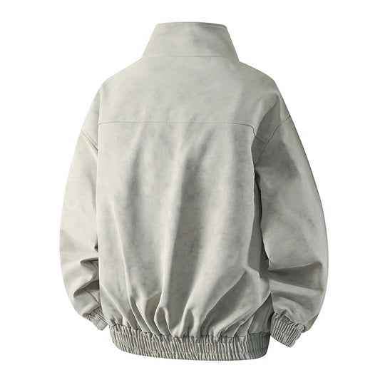 Herren Modische Übergangsjacke mit hohem Kragen und revitalisierendem Innenfutter R&B