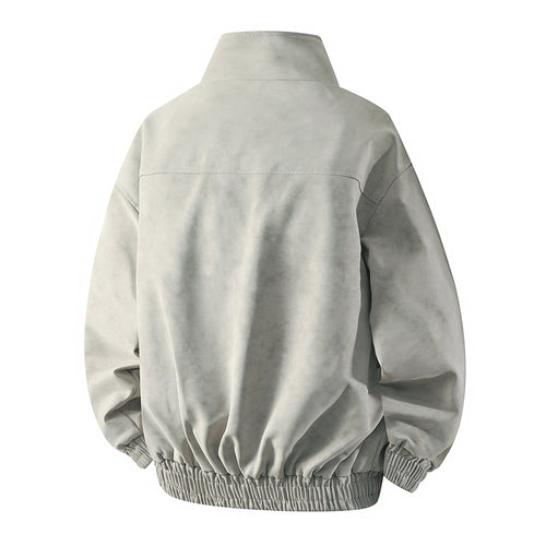 Herren Modische Übergangsjacke mit hohem Kragen und revitalisierendem Innenfutter R&B