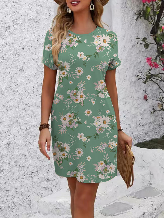 Damen Blumenkleid R&B