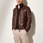 Herren jacke im modernen Schnitt mit strukturiertem Obermaterial R&B