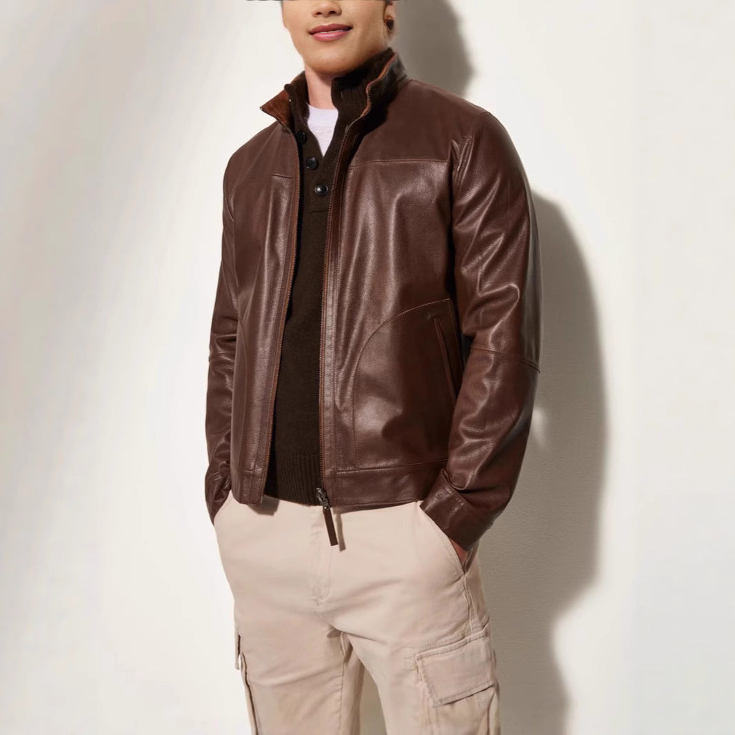 Herren jacke im modernen Schnitt mit strukturiertem Obermaterial R&B