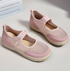Damen Bequeme und atmungsaktive Freizeitschuhe mit elastischem Riemen R&B