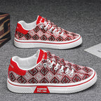 Damen modische Sneakers mit einzigartigem Muster und hohem Tragekomfort R&B