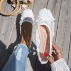 Damen Elegante Spitzenschuhe mit floraler Applikation und komfortablem Innenfutter R&B