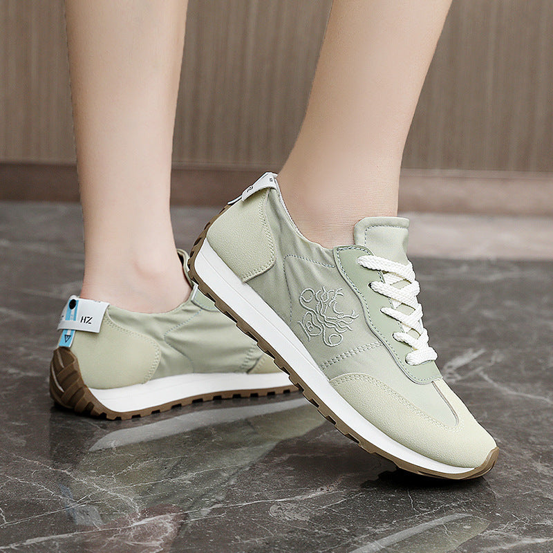 Damen Sportliche Freizeitsneaker mit elastischem Einstieg und dämpfender Sohle R&B