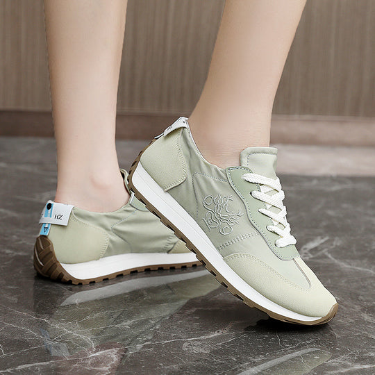 Damen Sportliche Freizeitsneaker mit elastischem Einstieg und dämpfender Sohle R&B