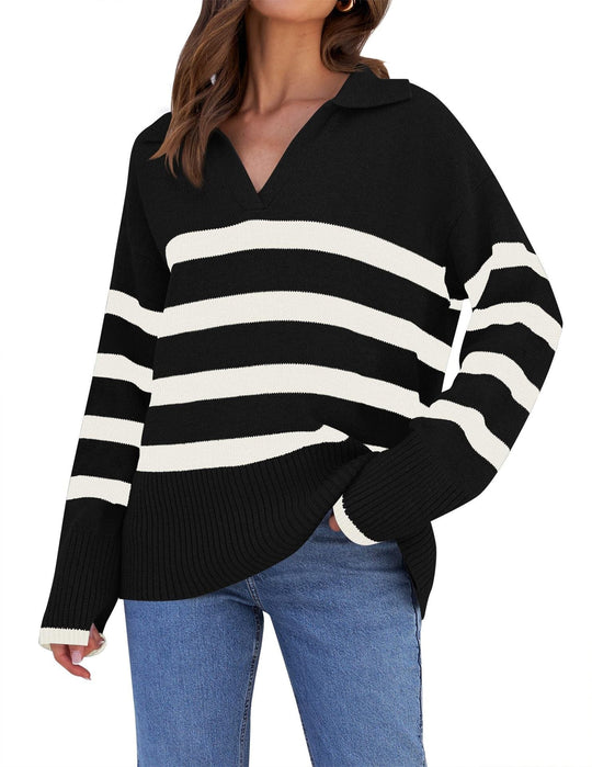 R&B | Oversized Pullover Lässiger Moderner Stil Ideal für den Winter