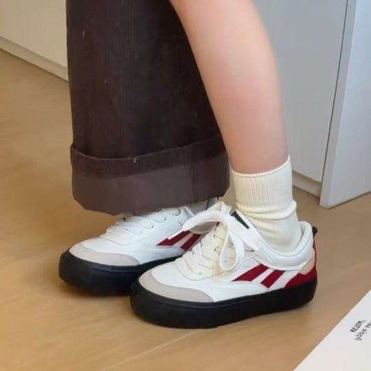 Damen modische Sneaker mit hohem Profil R&B
