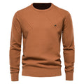 Herren Strickpullover mit modernem diagonalen Muster