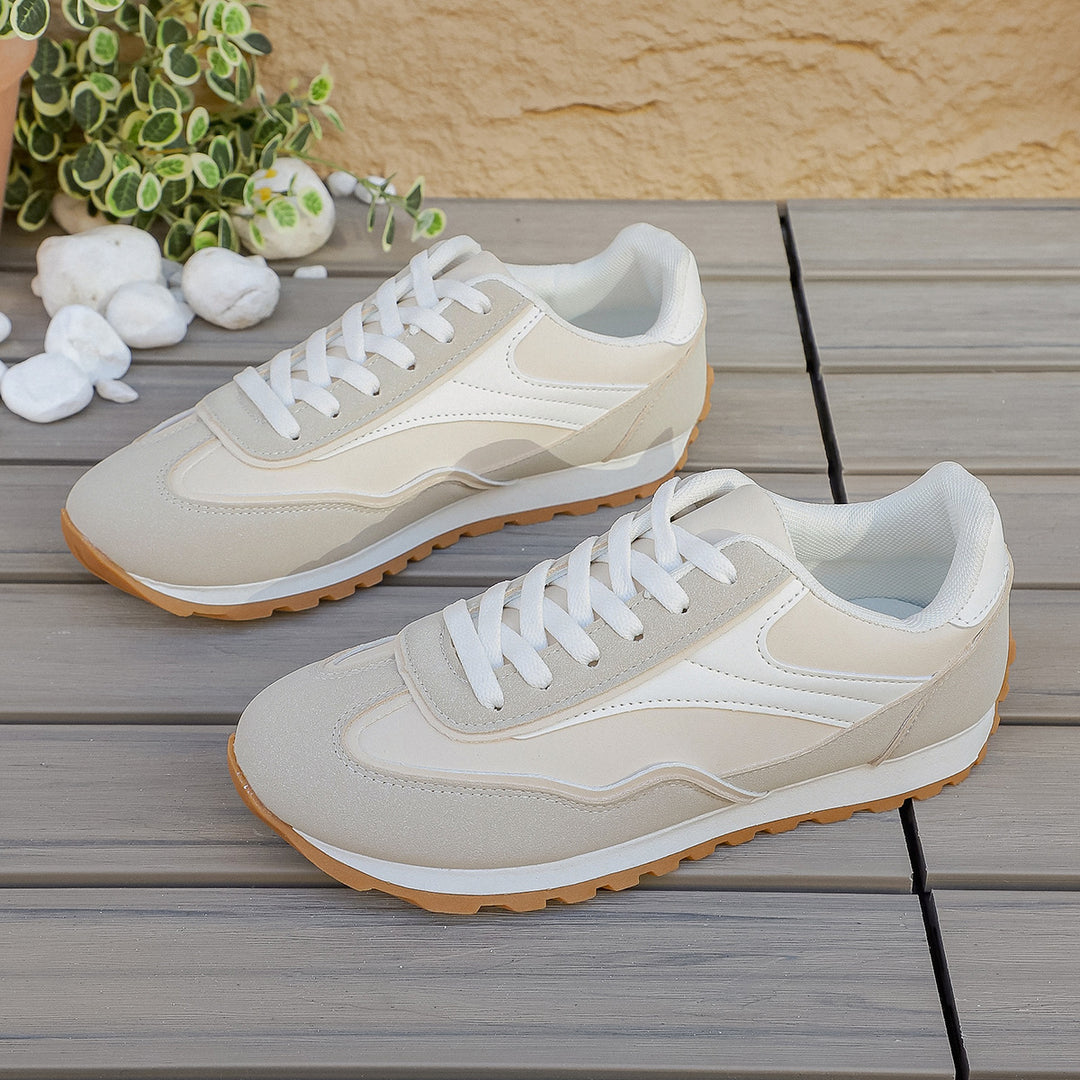 Damen Sportliche Sneakers mit atmungsaktivem Obermaterial und rutschfester Sohle R&B