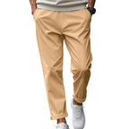 Herren elegante Chino-Hose mit bequemem Bund und modischem Schnitt R&B