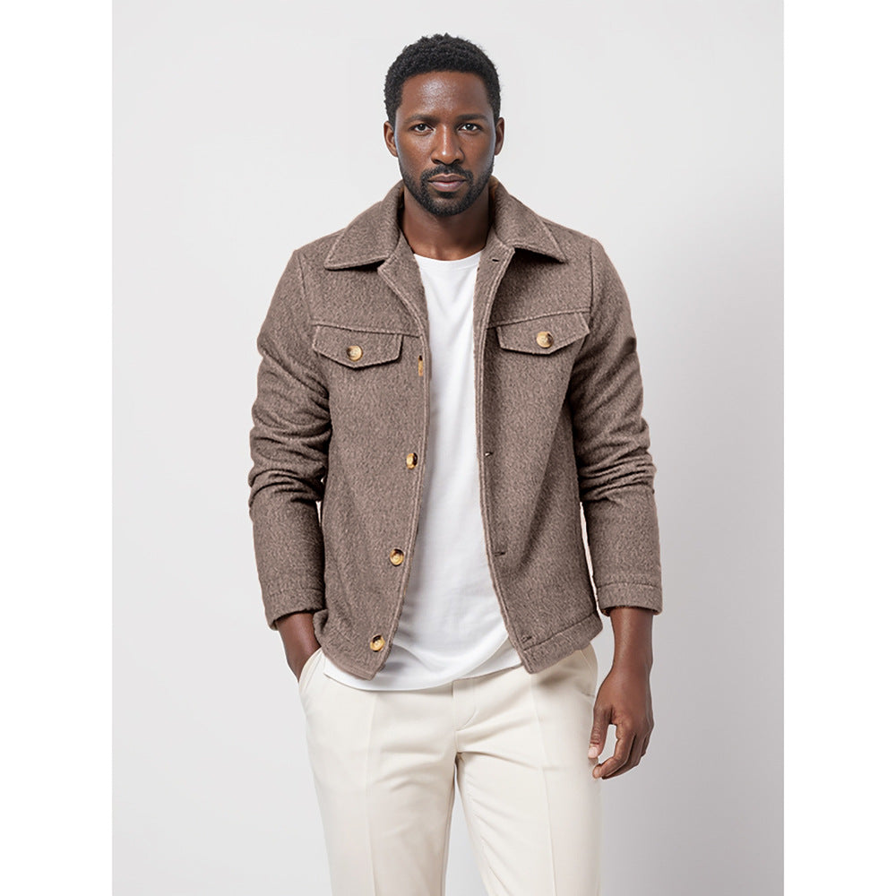 Herren Übergangsjacke im modernen Denim-Stil R&B