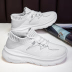 Damen Sportliche Stricksneaker mit elastischem Schaft und atmungsaktiver Sohle