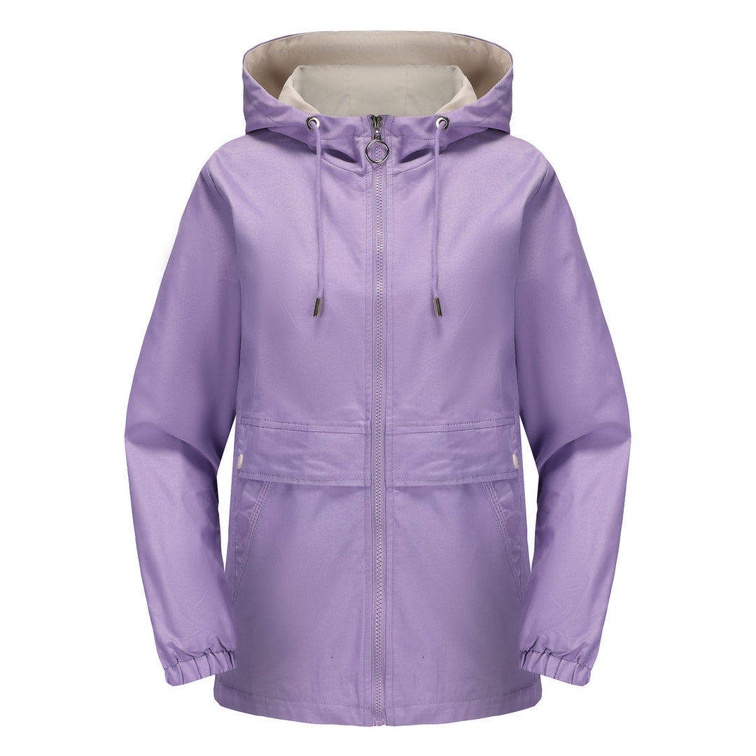Damen modische Freizeitjacke mit verstellbarem Bund R&B