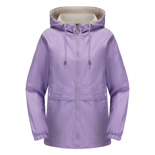 Damen modische Freizeitjacke mit verstellbarem Bund R&B