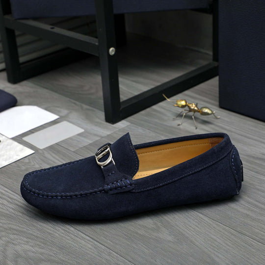 Herren Mokassin mit eleganter Schnallen-Applikation R&B