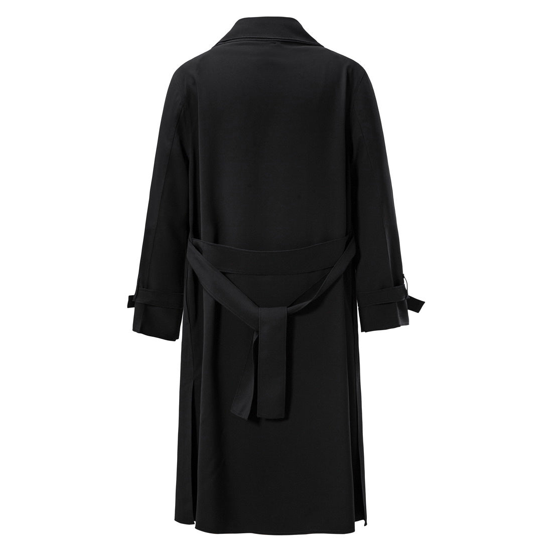 Damen Trenchcoat mit asymmetrischem Reversdesign und praktischen verstellbaren Ärmeln