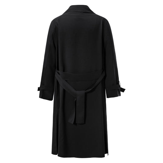 Damen Trenchcoat mit asymmetrischem Reversdesign und praktischen verstellbaren Ärmeln R&B