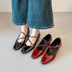 Damen Elegante Mary Jane Schuhe mit modischem Riemchen R&B