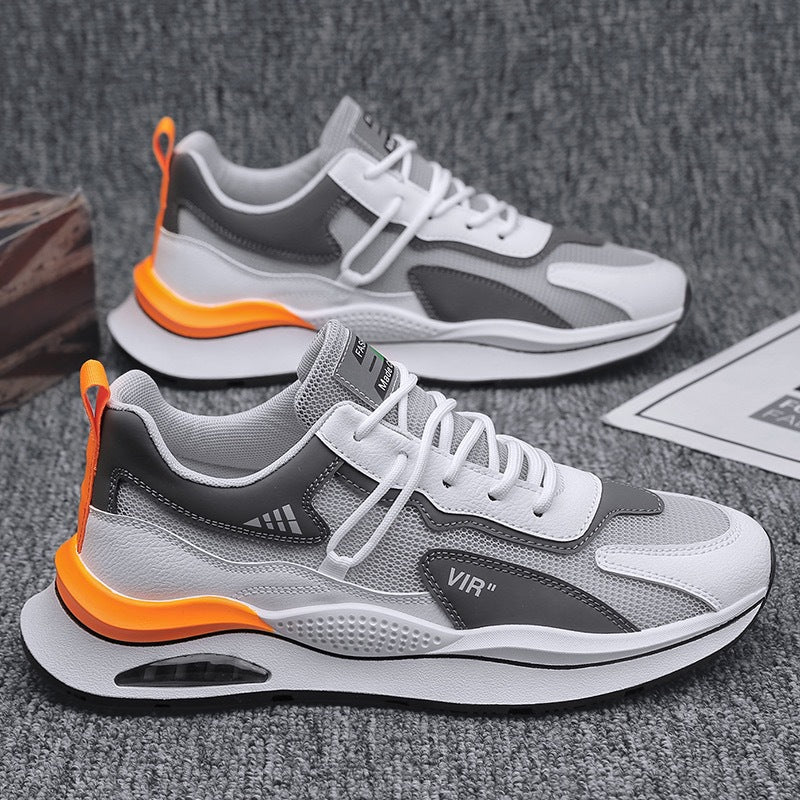 Damen Sportliche Sneakers mit atmungsaktivem Mesh-Obermaterial und dämpfendem Sohlenprofil