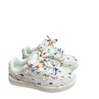 Damen Sneakers mit kreativem bunten Muster und bequemer Schnürung R&B