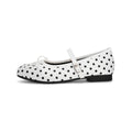 Damen Ballerinas mit elegantem Riemchen und klassischem Punkte-Design