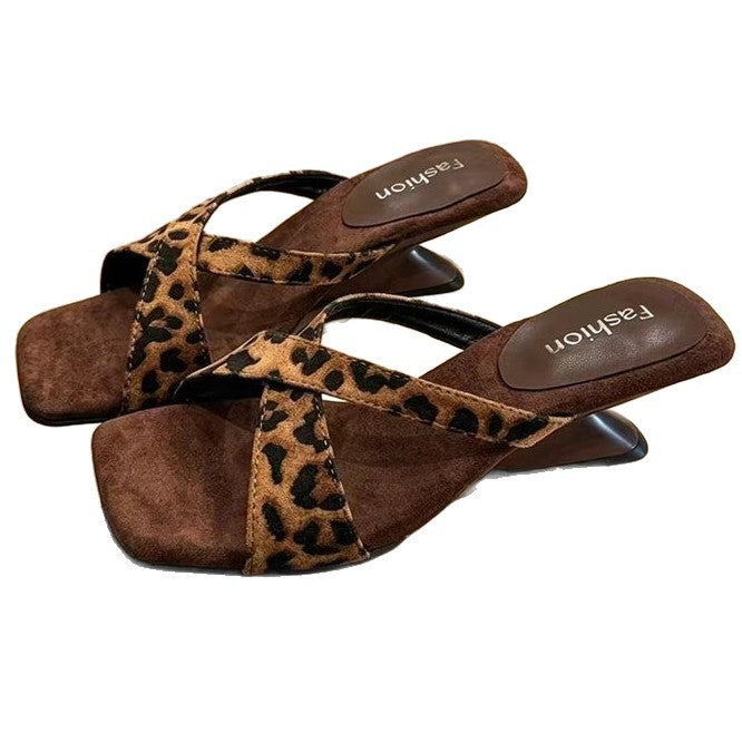 Damen elegante Riemchen-Sandaletten mit Punkten und komfortablem Fußbett R&B