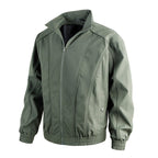 Herren Freizeitjacke mit hochschließendem Kragen und elastischem Bund R&B