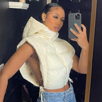 Damen stylische Kapuzenjacke R&B