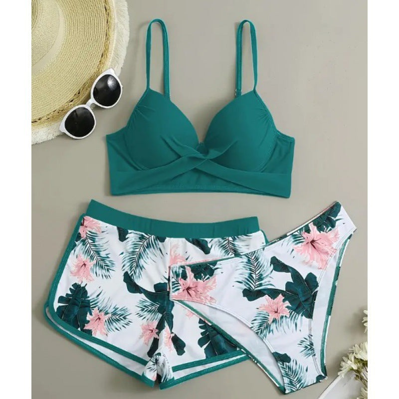 Damen Zweiteiliges Badeoutfit mit raffiniertem Schnitt R&B