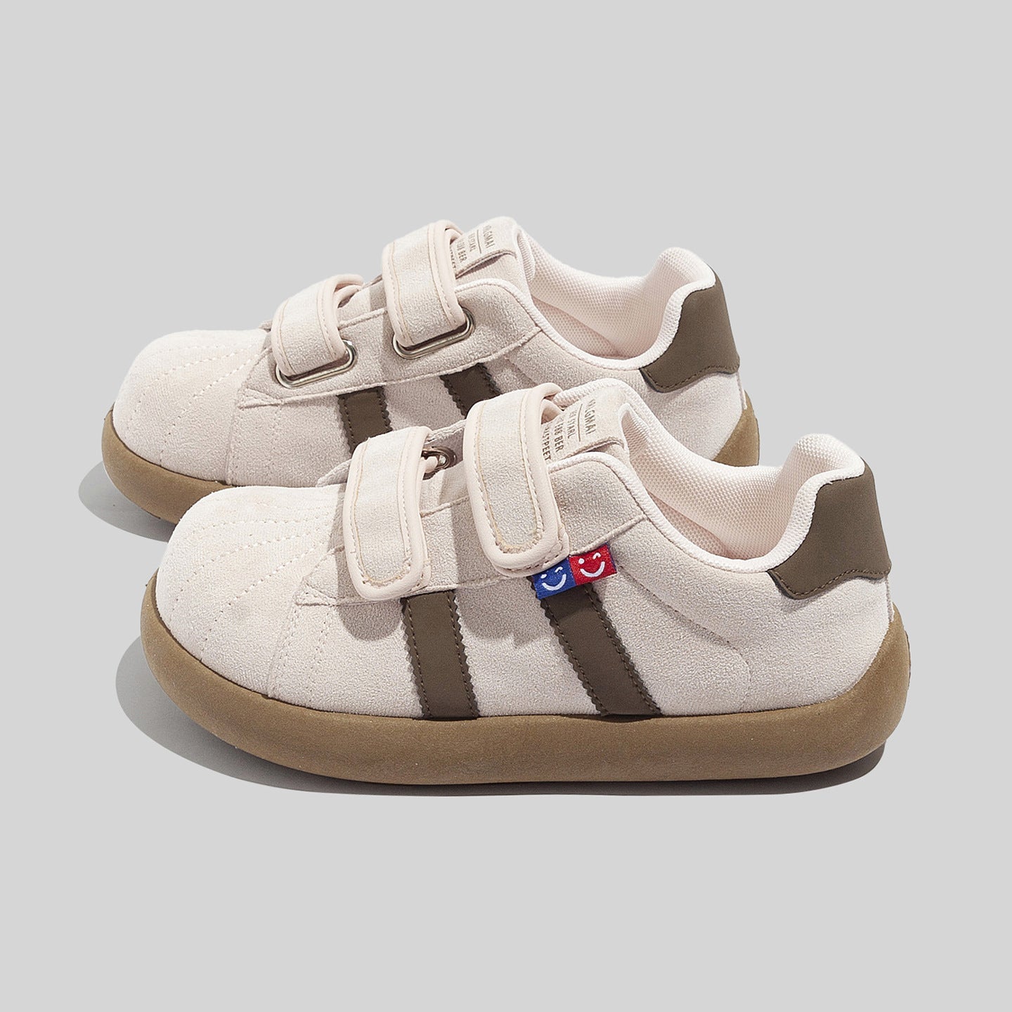 Damen Sneakers mit verstellbarem Klettverschluss und strukturiertem Obermaterial