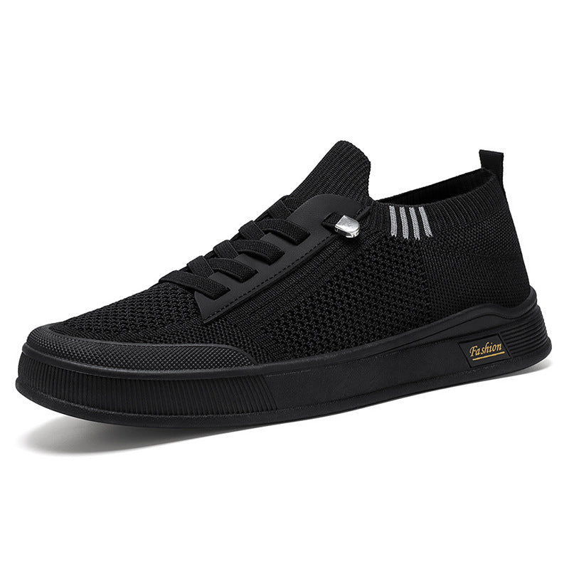 Damen Sportliche Knit Sneakers mit elastischer Schnürtechnik R&B